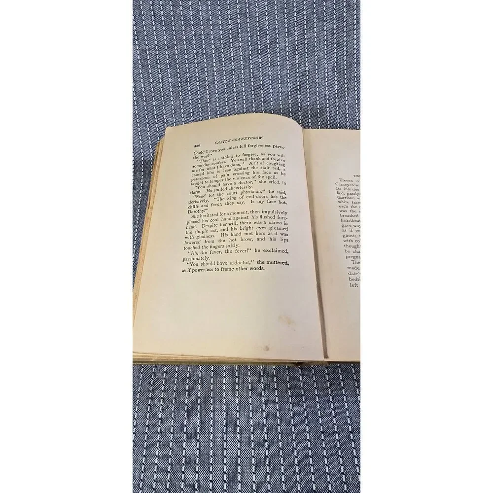 Castle Craneycrow, by George Barr McCutcheon, Hardcover Book, 1902